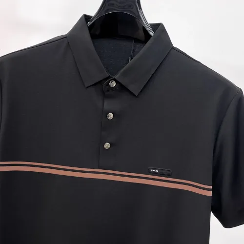 Replica Prada T-Shirts Short Sleeved For Men #1452362 $48.00 USD for Wholesale