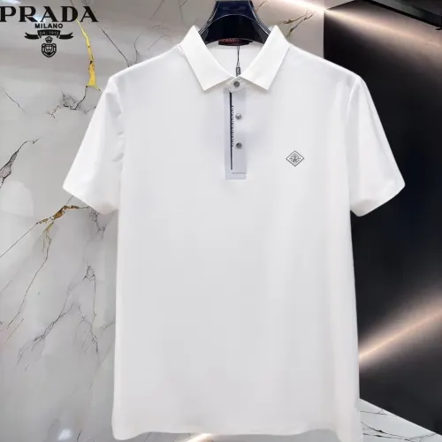 Cheap Prada T-Shirts Short Sleeved For Men #1452401, $$48.00 USD On Prada T-Shirts