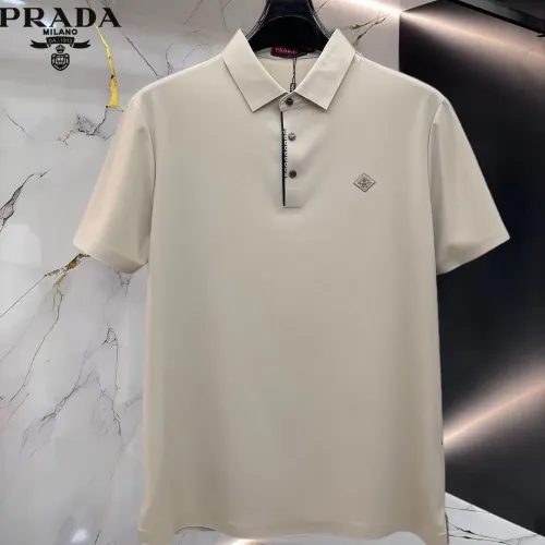 Cheap Prada T-Shirts Short Sleeved For Men #1452402, $$48.00 USD On Prada T-Shirts