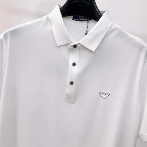 Replica Armani T-Shirts Short Sleeved For Men #1452452 $48.00 USD for Wholesale