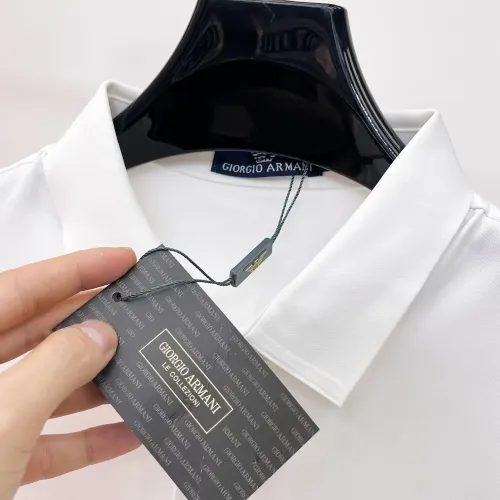 Replica Armani T-Shirts Short Sleeved For Men #1452452 $48.00 USD for Wholesale