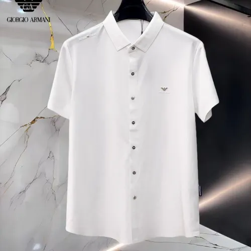 Cheap Armani Shirts Short Sleeved For Men #1452494, $$52.00 USD On Armani Shirts