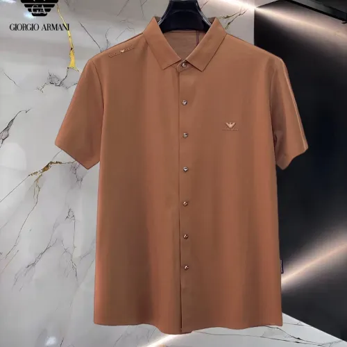 Cheap Armani Shirts Short Sleeved For Men #1452495, $$52.00 USD On Armani Shirts