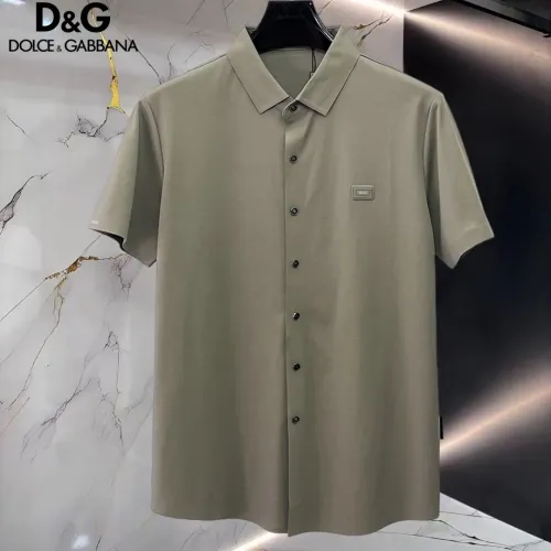 Cheap Dolce &amp; Gabbana D&amp;G Shirts Short Sleeved For Men #1452499, $$52.00 USD On Dolce &amp; Gabbana D&amp;G Shirts