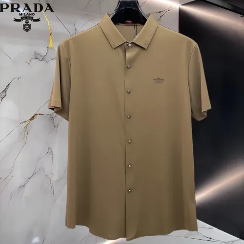 Cheap Prada Shirts Short Sleeved For Men #1452515, $$52.00 USD On Prada Shirts