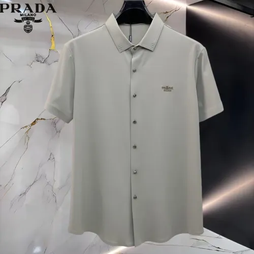 Cheap Prada Shirts Short Sleeved For Men #1452516, $$52.00 USD On Prada Shirts