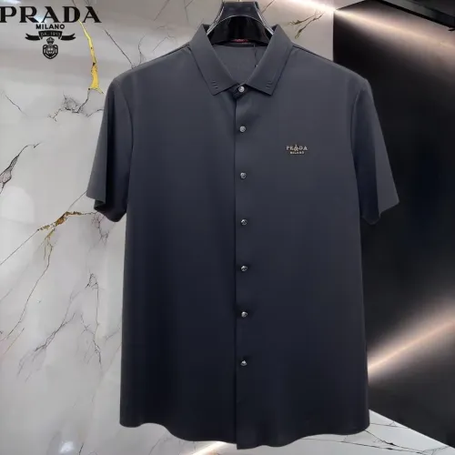 Cheap Prada Shirts Short Sleeved For Men #1452517, $$52.00 USD On Prada Shirts