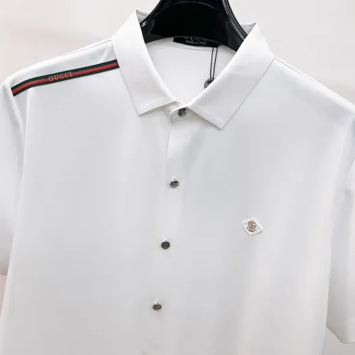 Replica Gucci Shirts Short Sleeved For Men #1452522 $52.00 USD for Wholesale