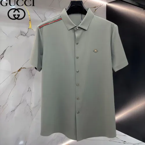 Cheap Gucci Shirts Short Sleeved For Men #1452523, $$52.00 USD On Gucci Shirts