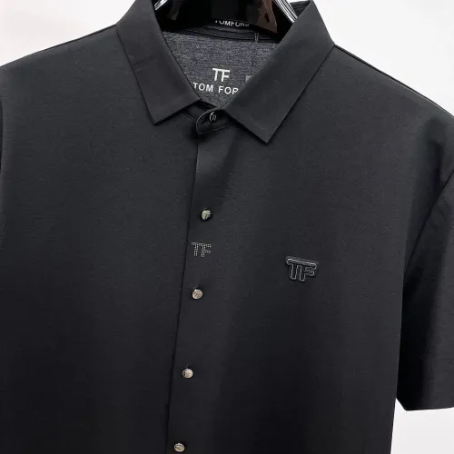 Replica Tom Ford Shirts Short Sleeved For Men #1452529 $52.00 USD for Wholesale