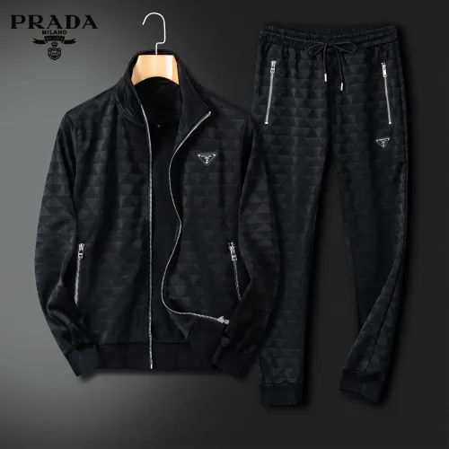 Cheap Prada Tracksuits Long Sleeved For Men #1452530, $$92.00 USD On Prada Tracksuits