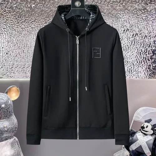 Replica Fendi Tracksuits Long Sleeved For Men #1452531 $92.00 USD for Wholesale