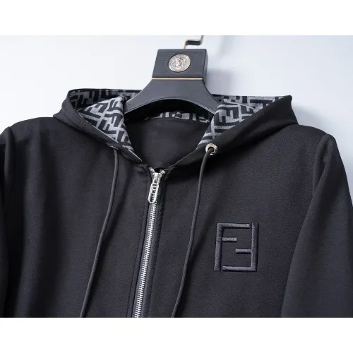 Replica Fendi Tracksuits Long Sleeved For Men #1452531 $92.00 USD for Wholesale