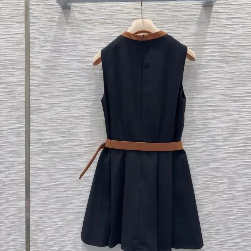 Replica MIU MIU Dresses Sleeveless For Women #1452534 $72.00 USD for Wholesale