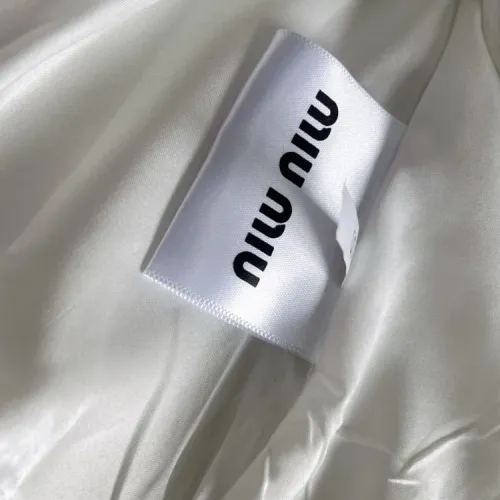 Replica MIU MIU Dresses Short Sleeved For Women #1452535 $80.00 USD for Wholesale