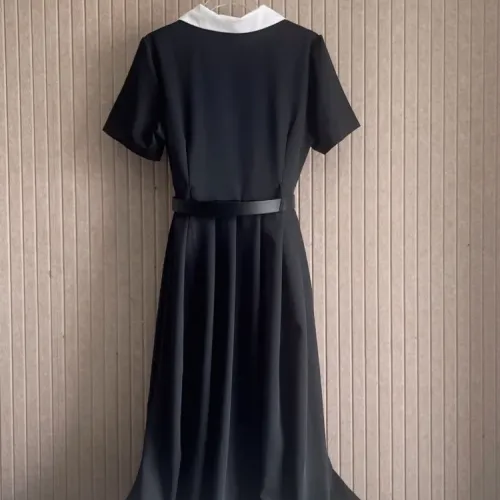 Replica MIU MIU Dresses Short Sleeved For Women #1452536 $80.00 USD for Wholesale