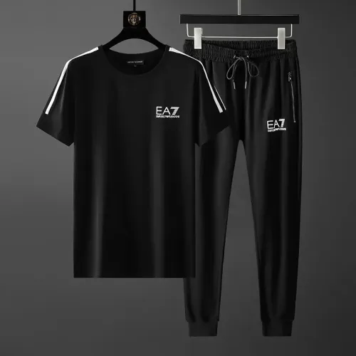Cheap Armani Tracksuits Short Sleeved For Men #1452537, $$68.00 USD On Armani Tracksuits