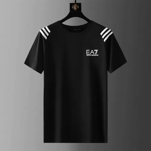 Replica Armani Tracksuits Short Sleeved For Men #1452538 $68.00 USD for Wholesale
