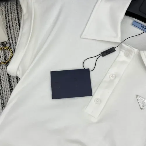 Replica Prada Dresses Short Sleeved For Women #1452540 $64.00 USD for Wholesale