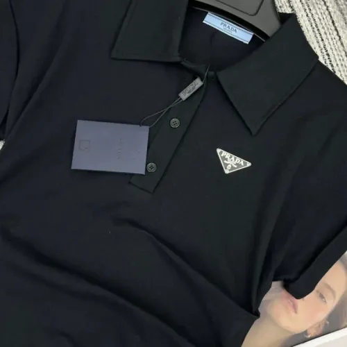 Replica Prada Dresses Short Sleeved For Women #1452541 $64.00 USD for Wholesale