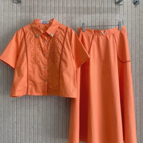 Cheap Valentino Tracksuits Short Sleeved For Women #1452543, $$92.00 USD On Valentino Tracksuits