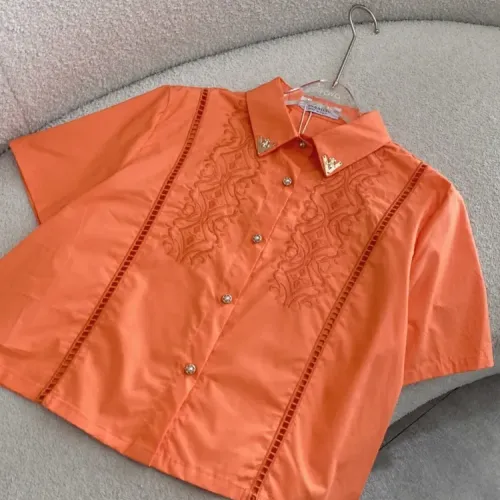 Replica Valentino Tracksuits Short Sleeved For Women #1452543 $92.00 USD for Wholesale