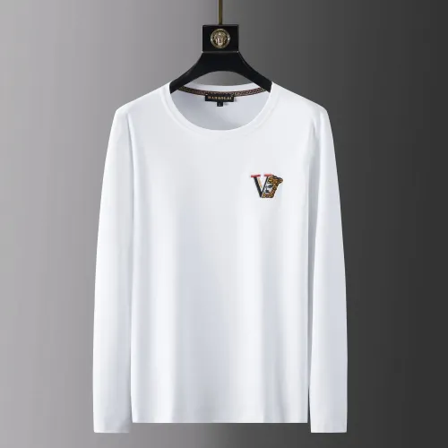 Cheap Versace T-Shirts Long Sleeved For Men #1452545, $$42.00 USD On Versace T-Shirts