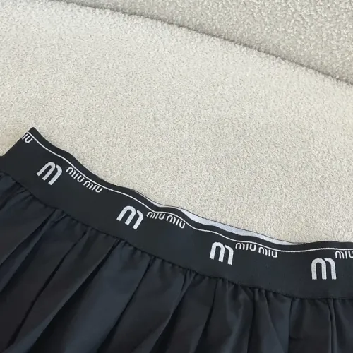 Replica MIU MIU Tracksuits Short Sleeved For Women #1452548 $80.00 USD for Wholesale