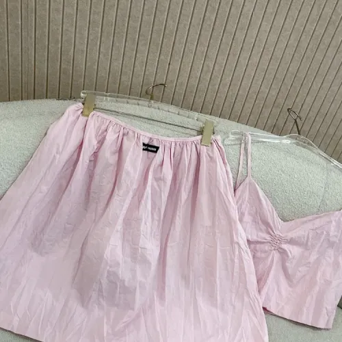 Replica MIU MIU Tracksuits Sleeveless For Women #1452552 $72.00 USD for Wholesale