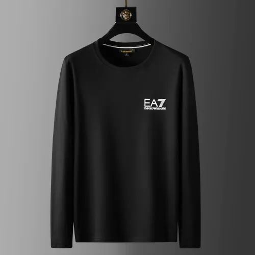 Cheap Armani T-Shirts Long Sleeved For Men #1452561, $$42.00 USD On Armani T-Shirts