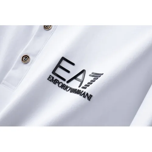 Replica Armani T-Shirts Long Sleeved For Men #1452563 $42.00 USD for Wholesale