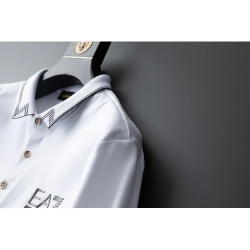 Replica Armani T-Shirts Long Sleeved For Men #1452563 $42.00 USD for Wholesale