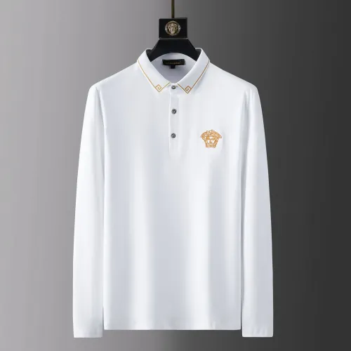 Cheap Versace T-Shirts Long Sleeved For Men #1452566, $$42.00 USD On Versace T-Shirts