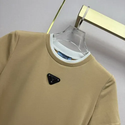 Replica Prada Tracksuits Short Sleeved For Women #1452568 $72.00 USD for Wholesale