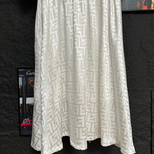 Replica Fendi Dresses Short Sleeved For Women #1452571 $92.00 USD for Wholesale
