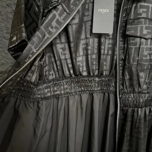 Replica Fendi Dresses Short Sleeved For Women #1452572 $92.00 USD for Wholesale