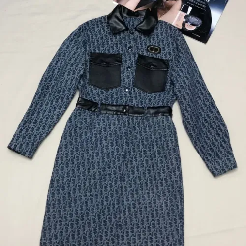 Cheap Christian Dior Dresses Long Sleeved For Women #1452578, $$82.00 USD On Christian Dior Dresses