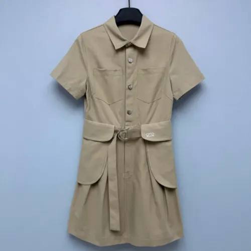 Cheap LOEWE Dresses Short Sleeved For Women #1452582, $$130.00 USD On LOEWE Dresses