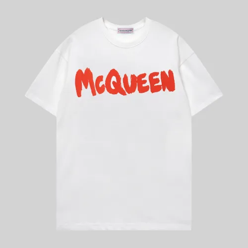 Cheap Alexander McQueen T-shirts Short Sleeved For Unisex #1452583, $$32.00 USD On Alexander McQueen T-shirts