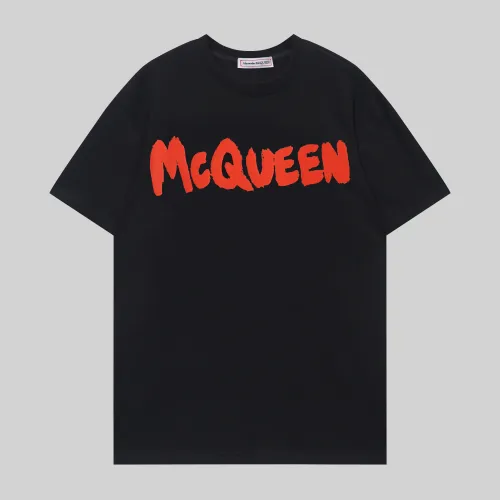 Cheap Alexander McQueen T-shirts Short Sleeved For Unisex #1452584, $$32.00 USD On Alexander McQueen T-shirts