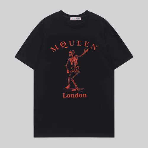 Cheap Alexander McQueen T-shirts Short Sleeved For Unisex #1452588, $$32.00 USD On Alexander McQueen T-shirts