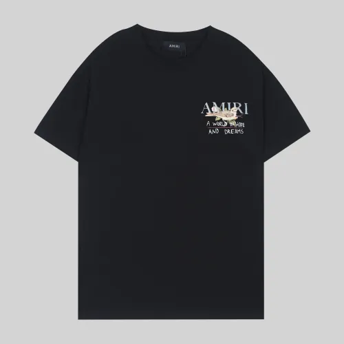 Cheap Amiri T-Shirts Short Sleeved For Unisex #1452590, $$32.00 USD On Amiri T-Shirts