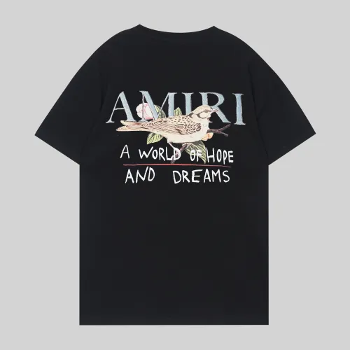 Replica Amiri T-Shirts Short Sleeved For Unisex #1452590 $32.00 USD for Wholesale