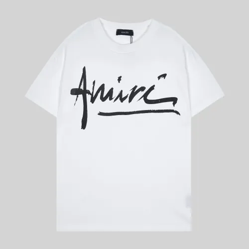 Cheap Amiri T-Shirts Short Sleeved For Unisex #1452591, $$32.00 USD On Amiri T-Shirts