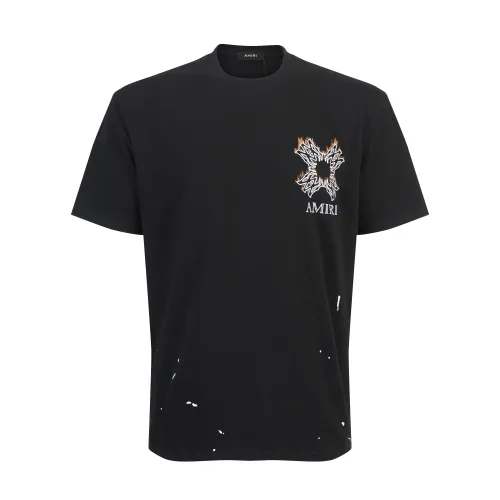Cheap Amiri T-Shirts Short Sleeved For Unisex #1452594, $$32.00 USD On Amiri T-Shirts