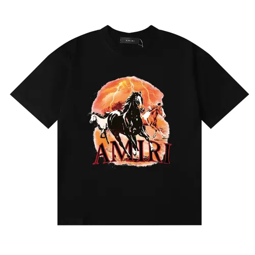Cheap Amiri T-Shirts Short Sleeved For Unisex #1452619, $$32.00 USD On Amiri T-Shirts
