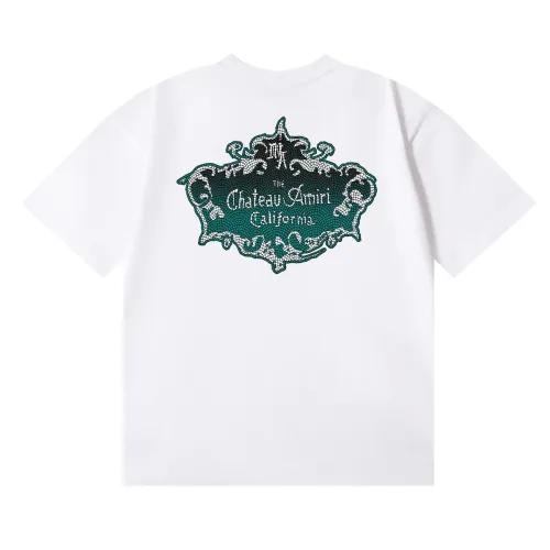 Replica Amiri T-Shirts Short Sleeved For Unisex #1452622 $32.00 USD for Wholesale