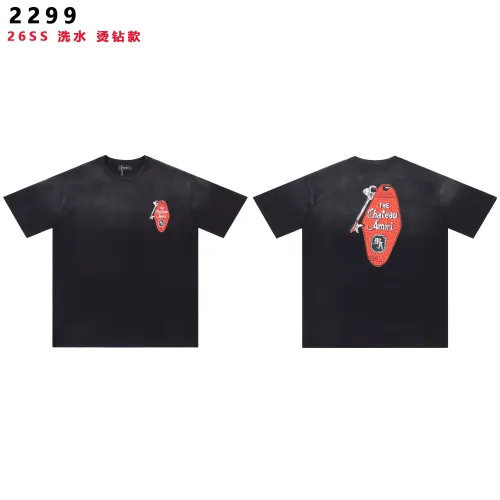 Cheap Amiri T-Shirts Short Sleeved For Unisex #1452625, $$34.00 USD On Amiri T-Shirts