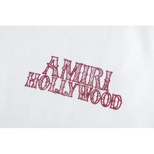 Replica Amiri T-Shirts Short Sleeved For Unisex #1452637 $39.00 USD for Wholesale
