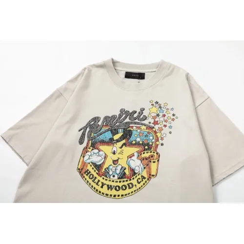 Replica Amiri T-Shirts Short Sleeved For Unisex #1452642 $39.00 USD for Wholesale